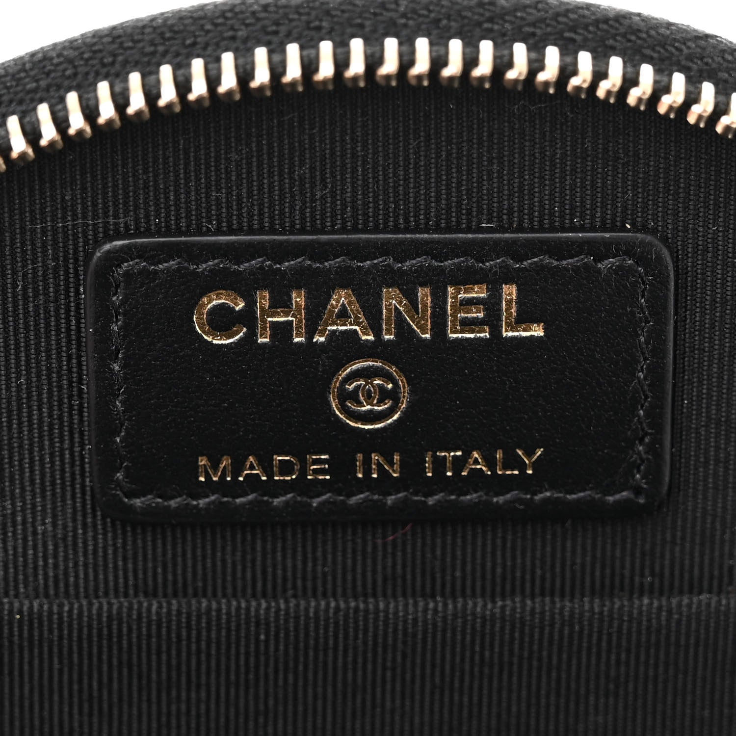 Chanel Caviar Quilted Round Handle With Care Vanity With Chain Black 7 of 11