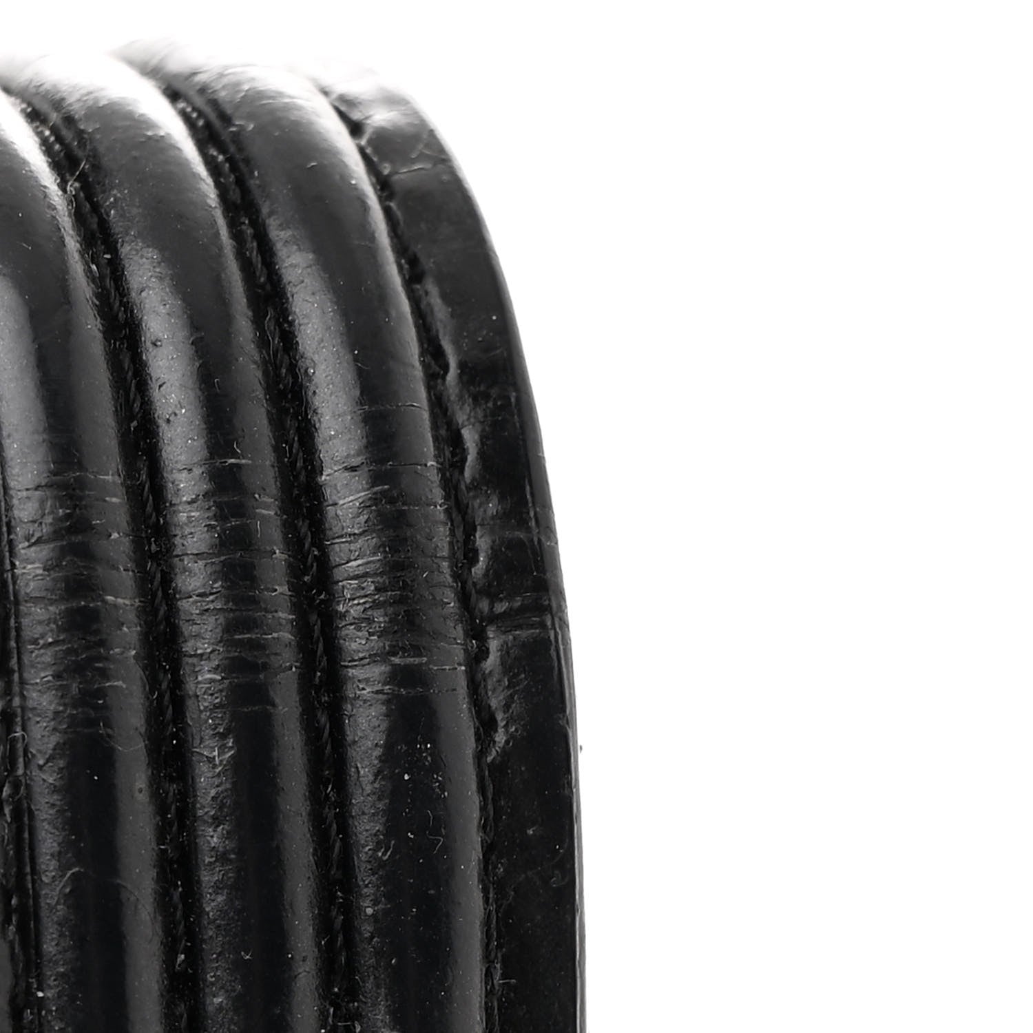 Chanel Glazed Calfskin Boy Wallet On Chain WOC Black 12 of 14