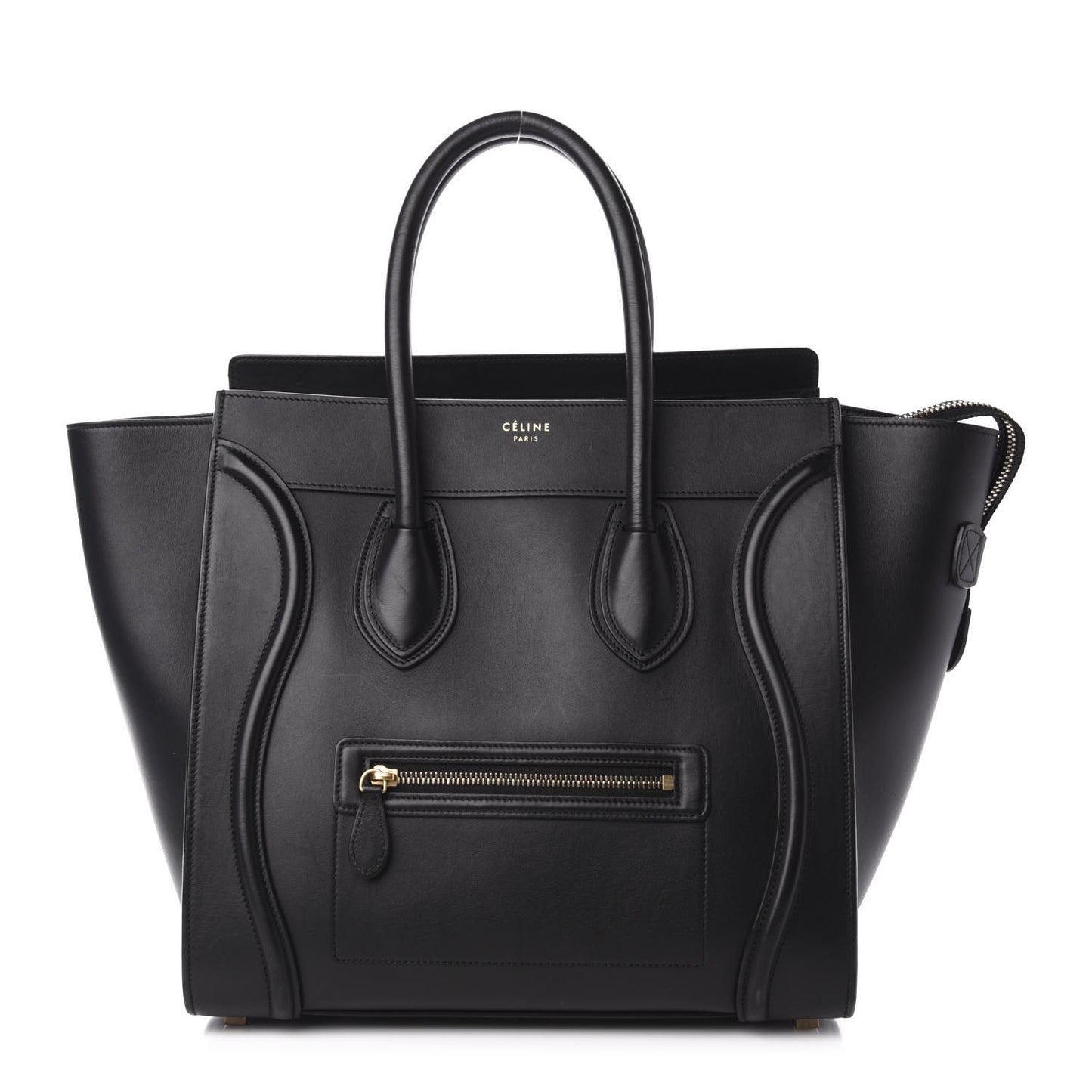 Smooth Calfskin Mini Luggage Black