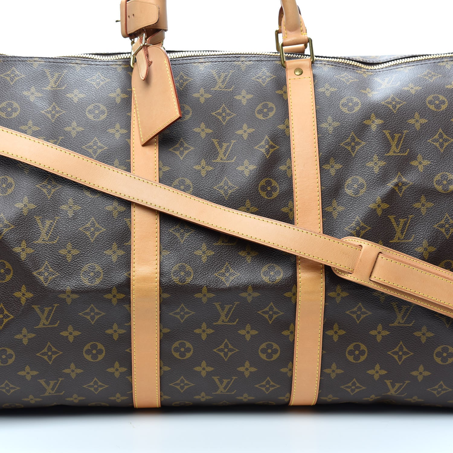 Louis Vuitton Monogram Keepall Bandouliere 60 7 of 9
