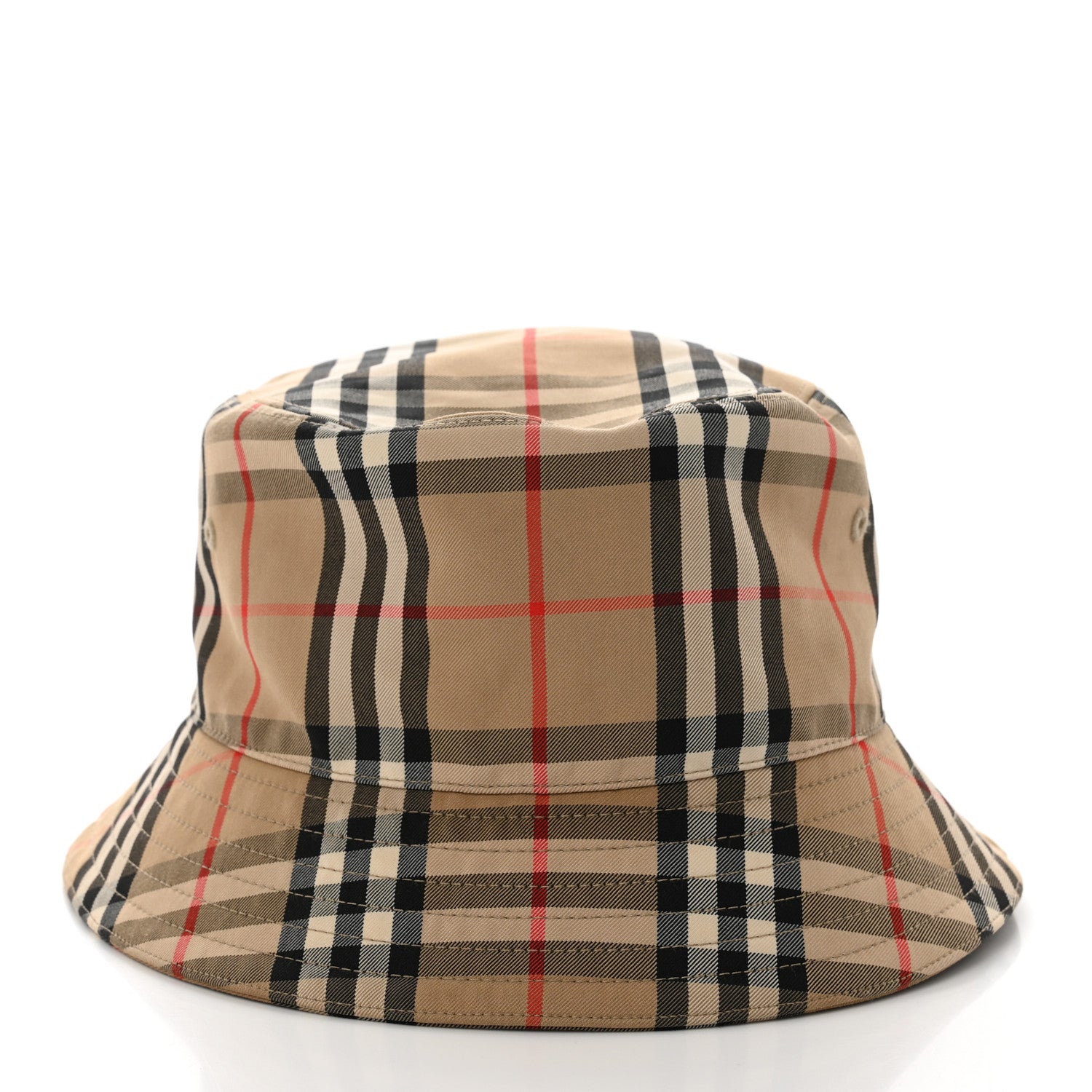 Burberry Technical Cotton Vintage Check Bucket Hat L Archive Beige 3 of 9