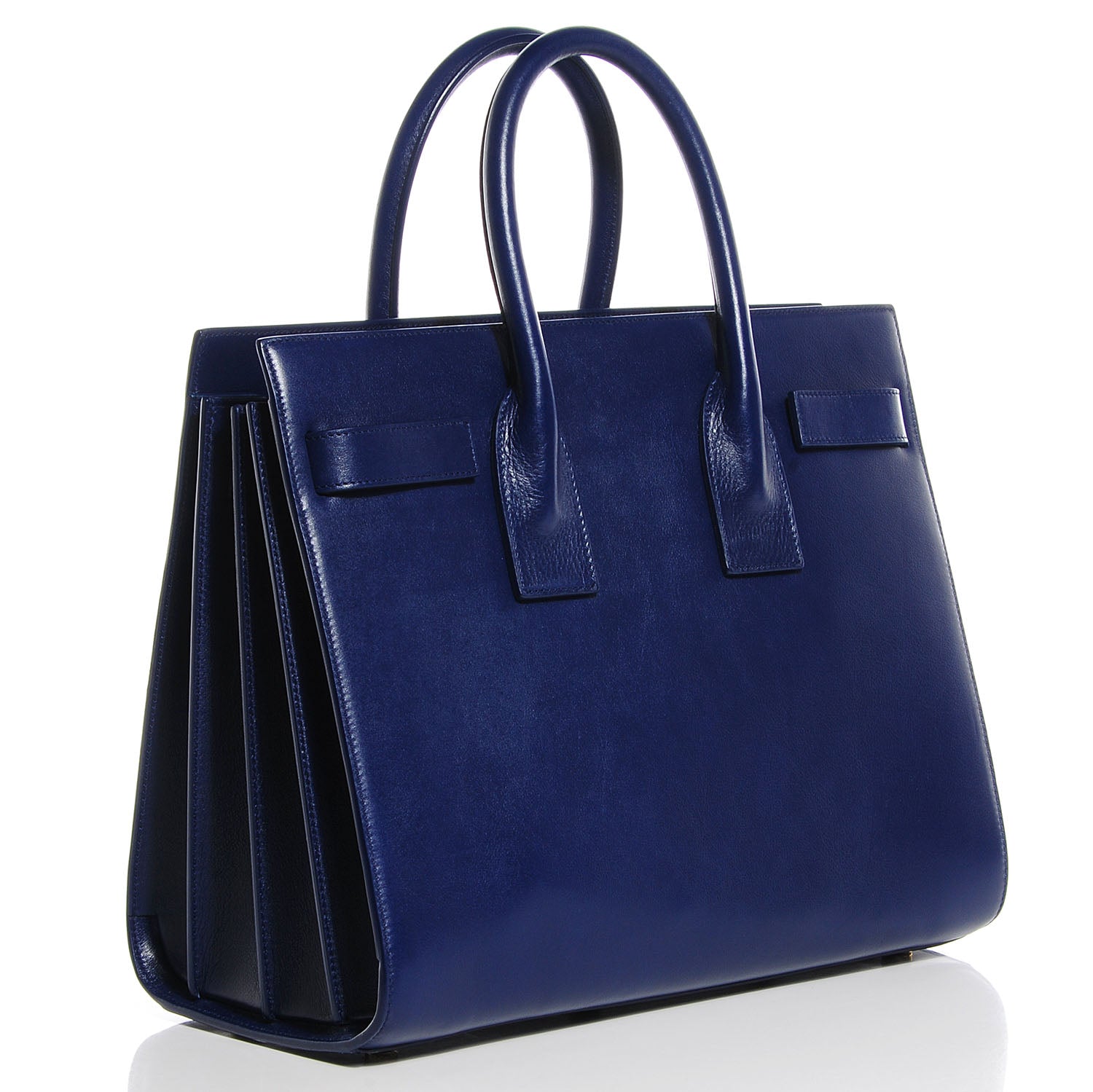 Saint Laurent Calfskin Small Sac De Jour New Marine 3 of 7