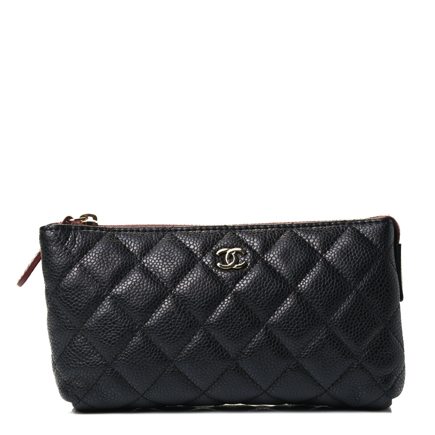 Chanel Caviar Cosmetic Case Black 1 of 4