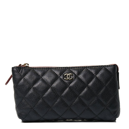 Chanel Caviar Cosmetic Case Black 1 of 4