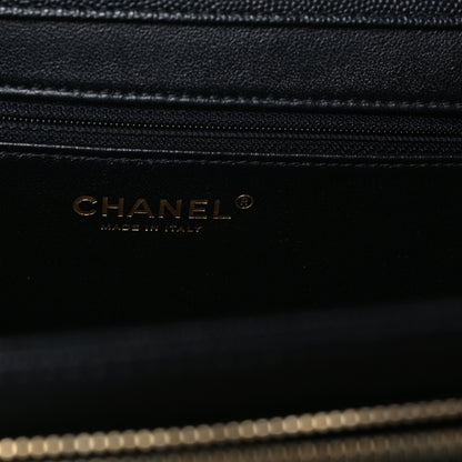 Chanel Caviar Quilted Large Business Affinity Flap Black 6 of 8