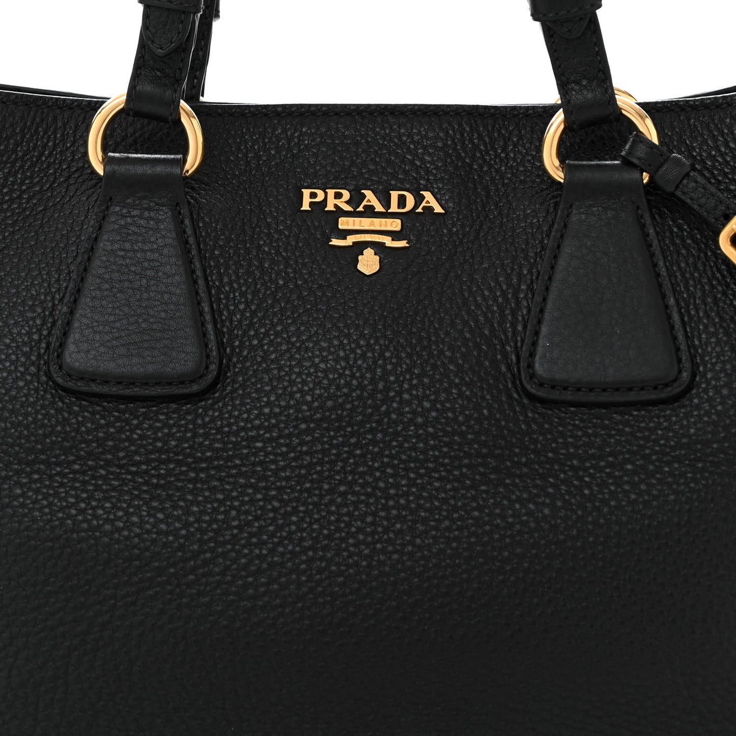 Vitello Phenix Tote Black