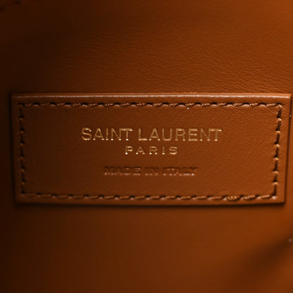 Saint Laurent Grained Calfskin Small Le 5 A 7 Supple Hobo Fox 6 of 11