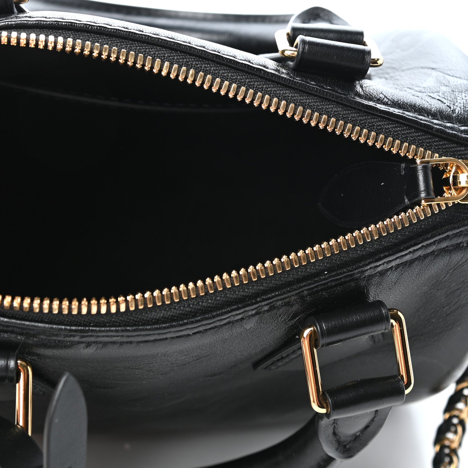 Louis Vuitton Monogram Ink Speedy BB Black 5 of 9