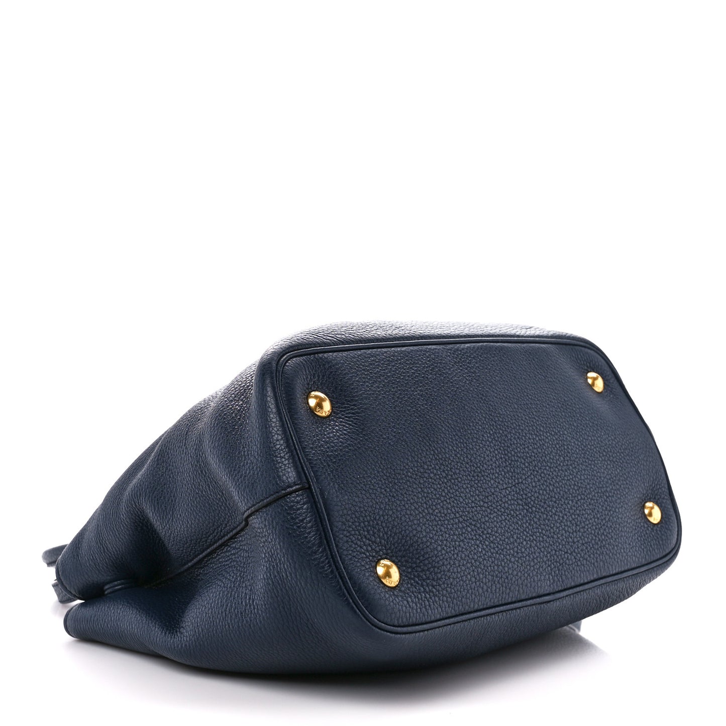 Vitello Phenix Top Handle Bag Baltico