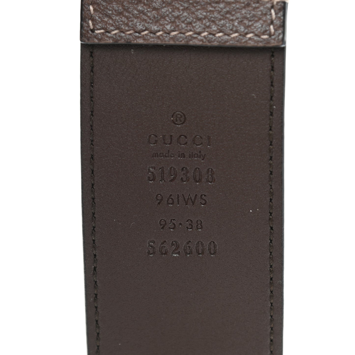 GG Supreme Monogram Ophidia Belted iPhone Case 95 38 Dark Brown