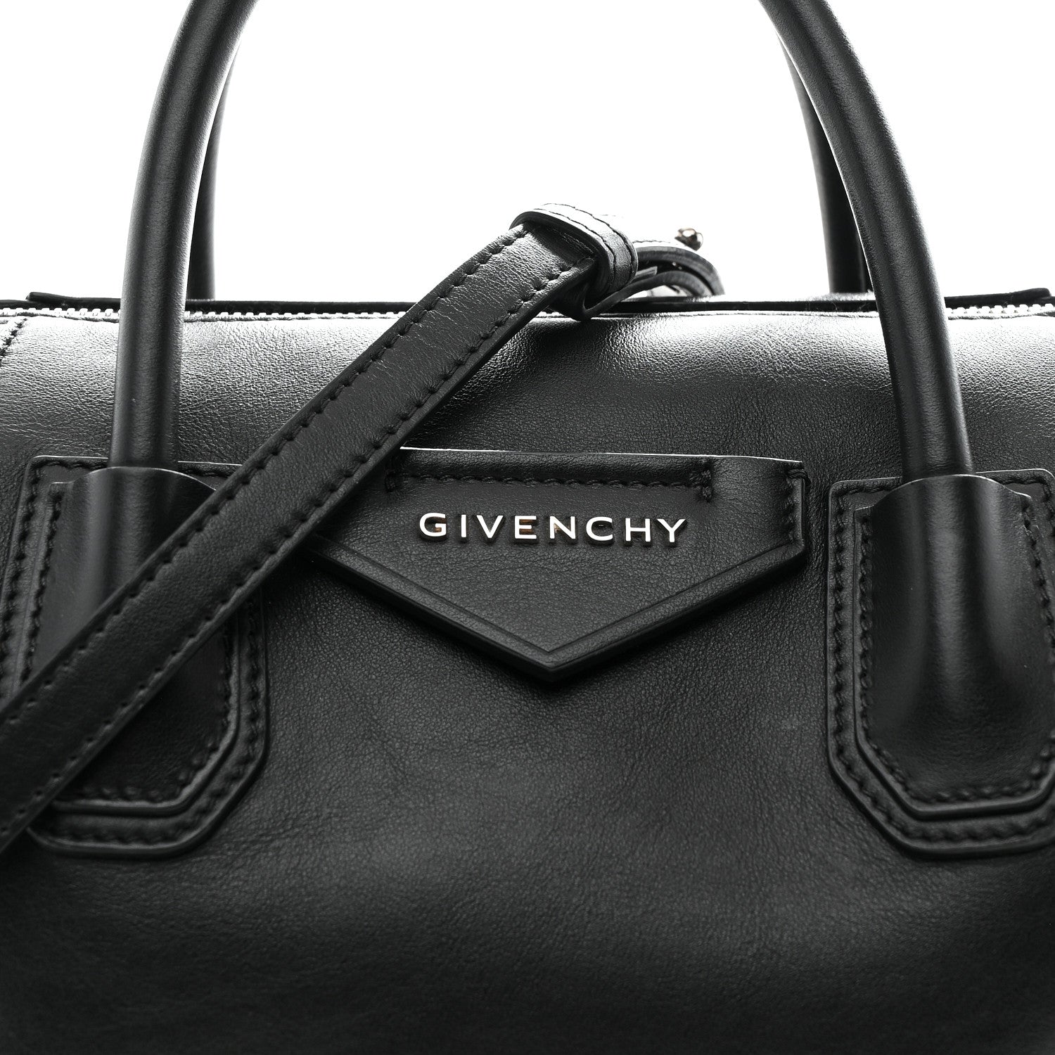 Givenchy Smooth Calfskin Small Soft Antigona Black 13 of 17