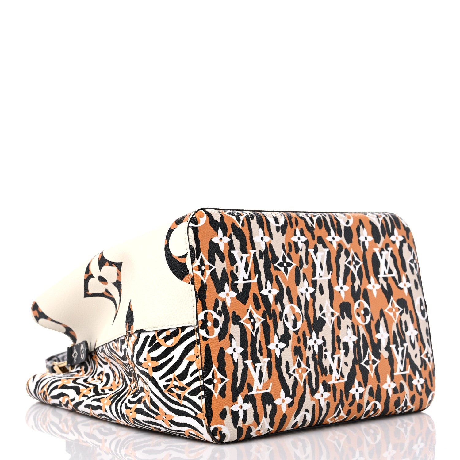 Louis Vuitton Monogram Giant Jungle NéoNoé Ivory 4 of 10