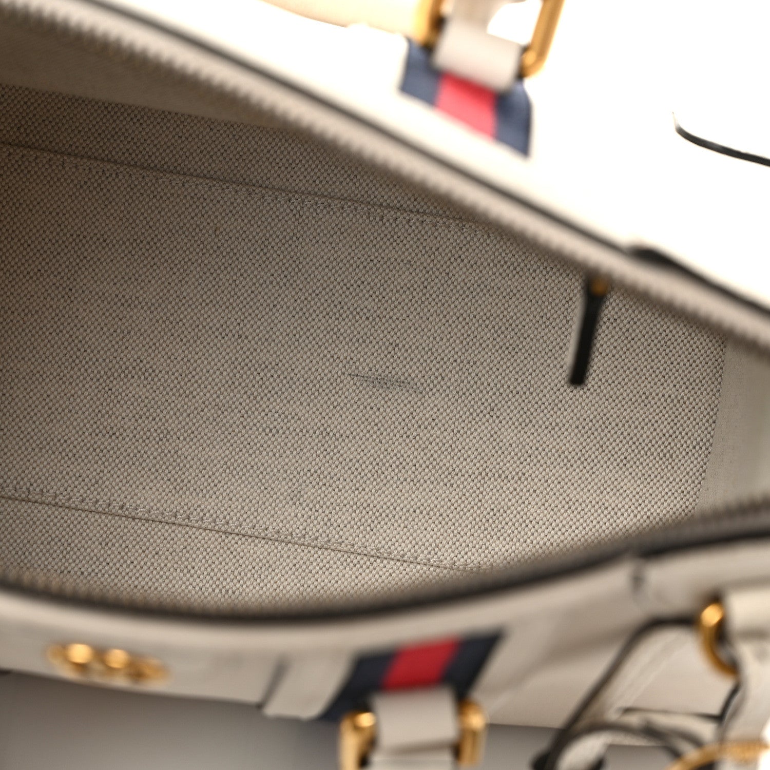 Gucci Koi Calfskin Small Bauletto Duffle Top Handle Bag Mystic White 14 of 17