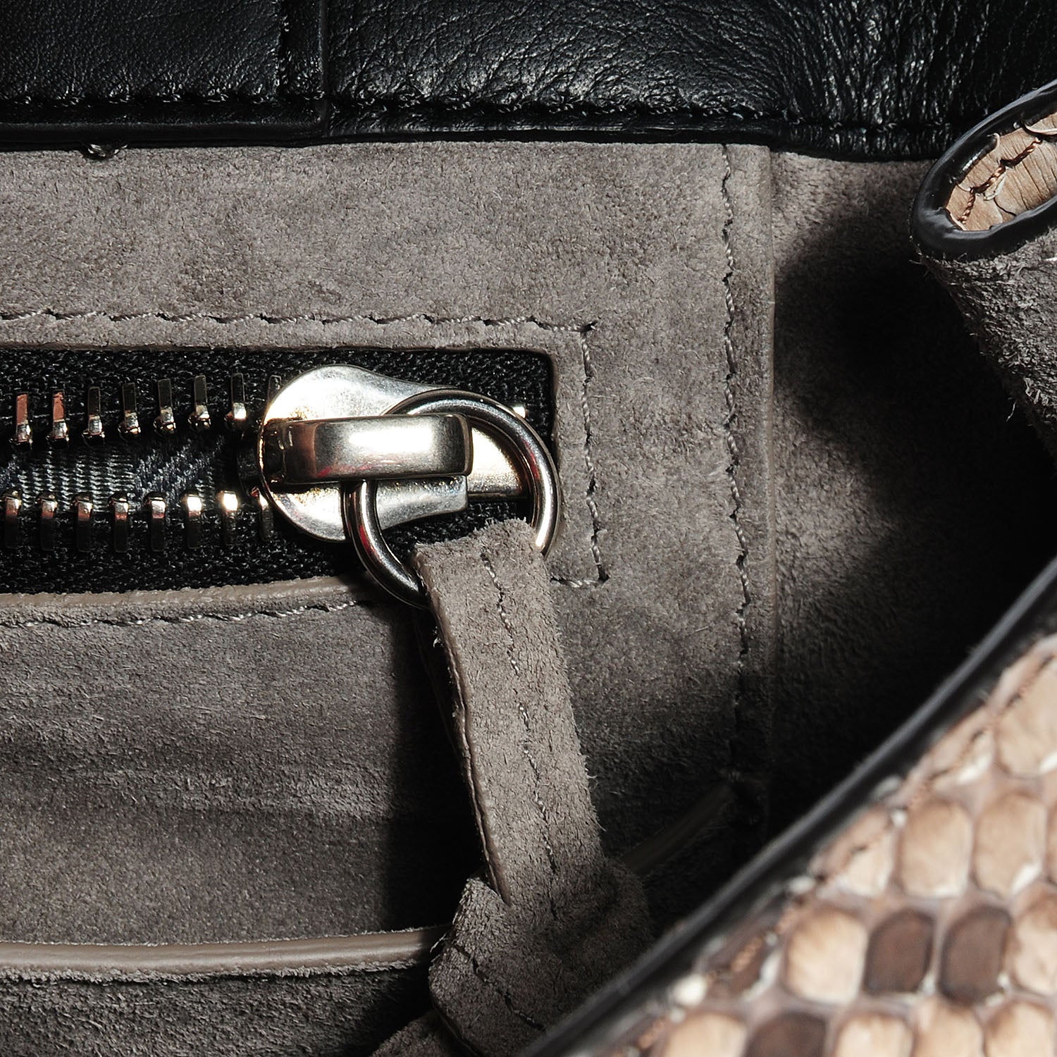 Proenza Schouler Python Large Courier Roccia 8 of 12