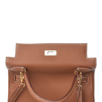 Hermes Togo Kelly Retourne 28 Gold 20 of 41