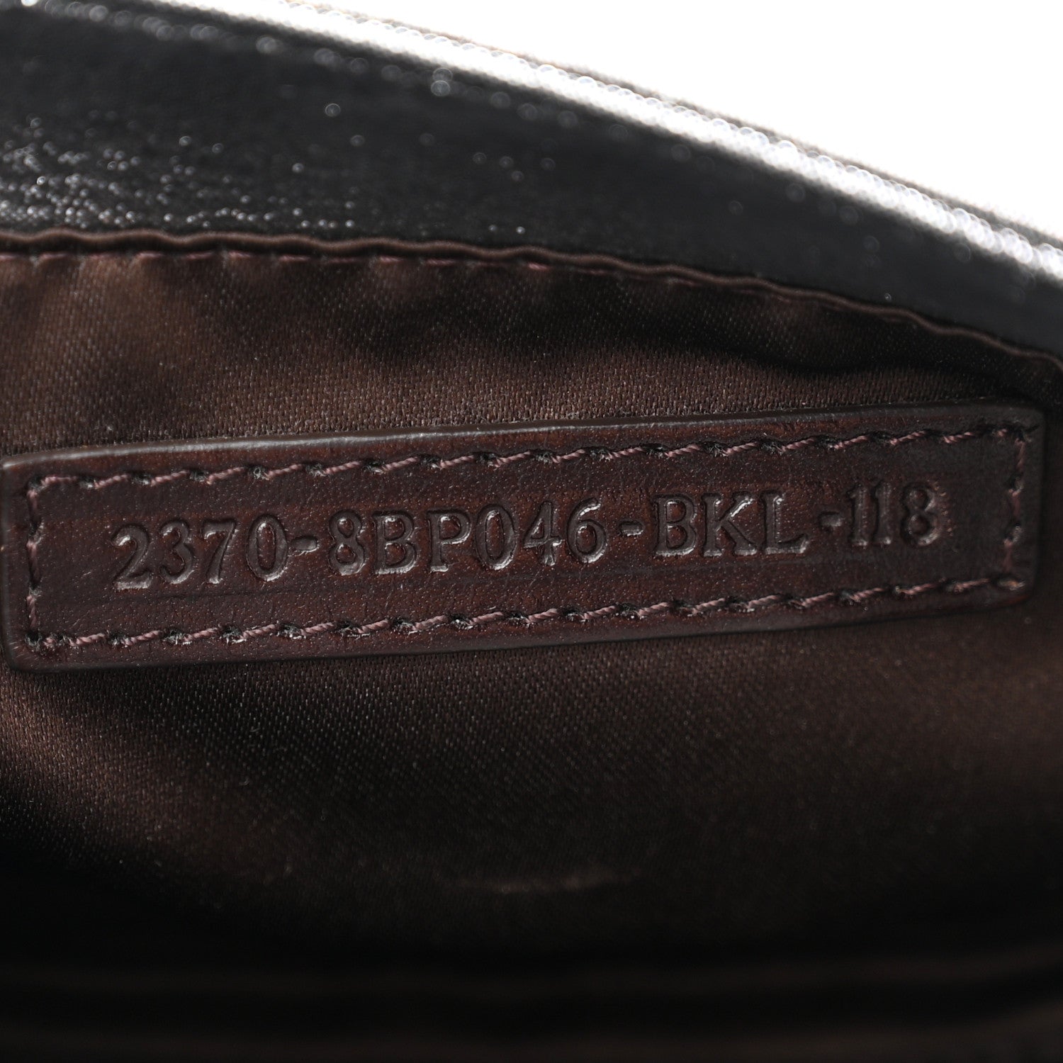 Fendi Metallic Calfskin Mia Pochette Silver 7 of 10