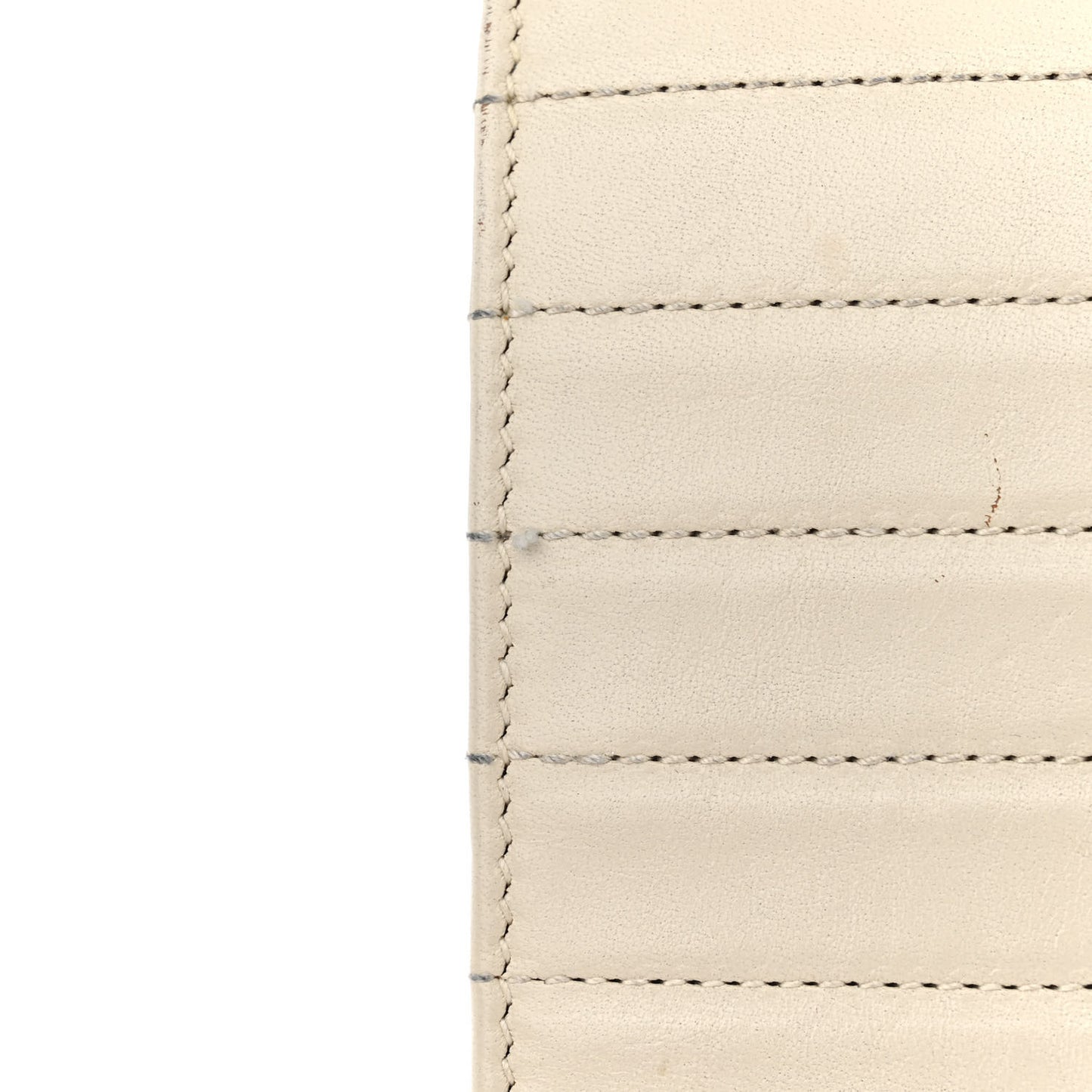 Calfskin Matelasse Victoire Chain Wallet Black