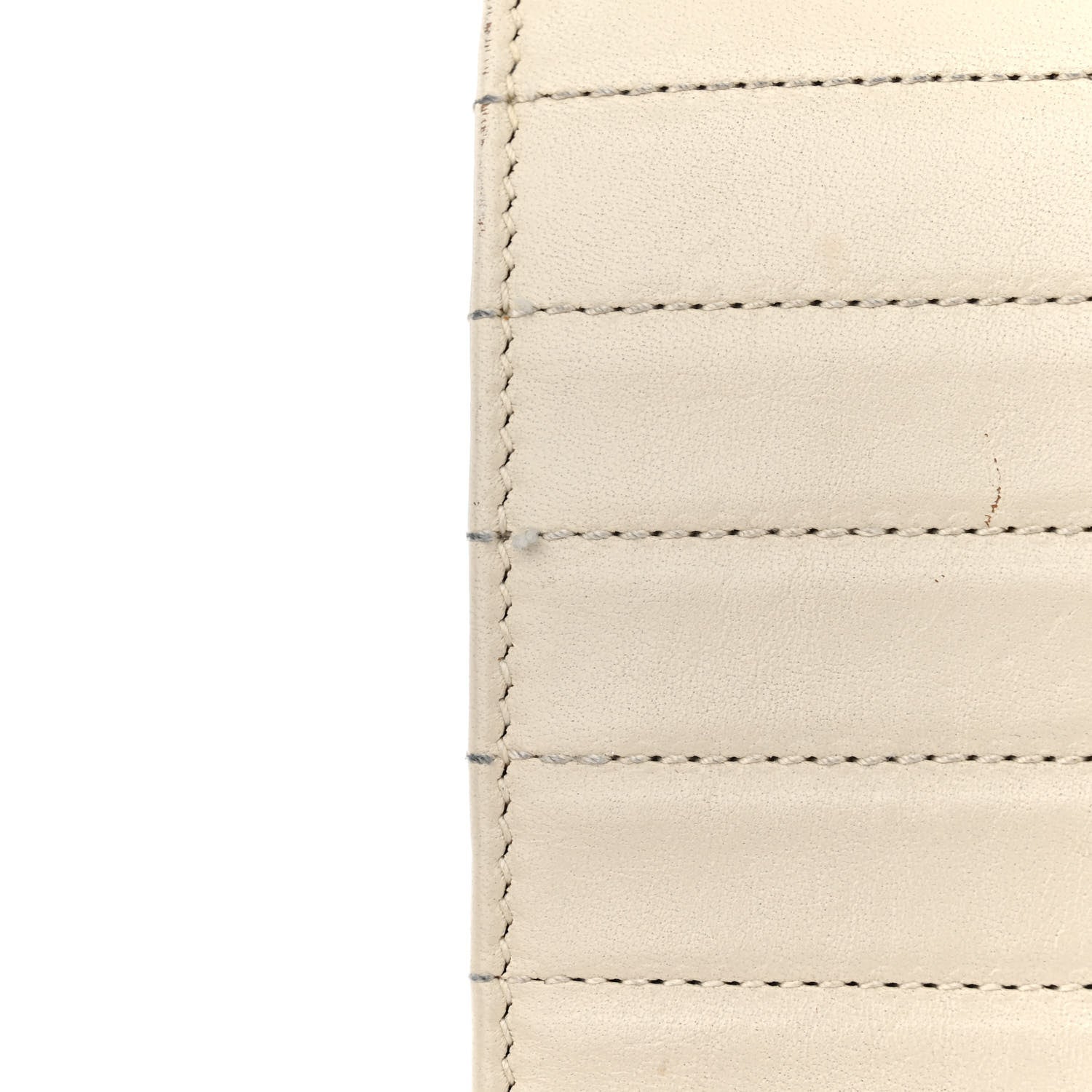 Saint Laurent Calfskin Matelasse Victoire Chain Wallet Black 13 of 21