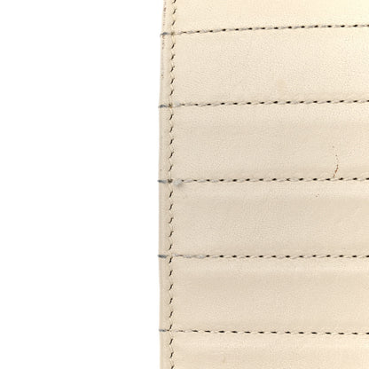 Saint Laurent Calfskin Matelasse Victoire Chain Wallet Black 13 of 21