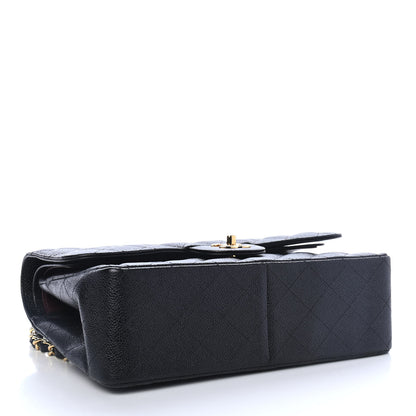 Chanel Caviar Quilted Jumbo Double Flap Black 4 of 12
