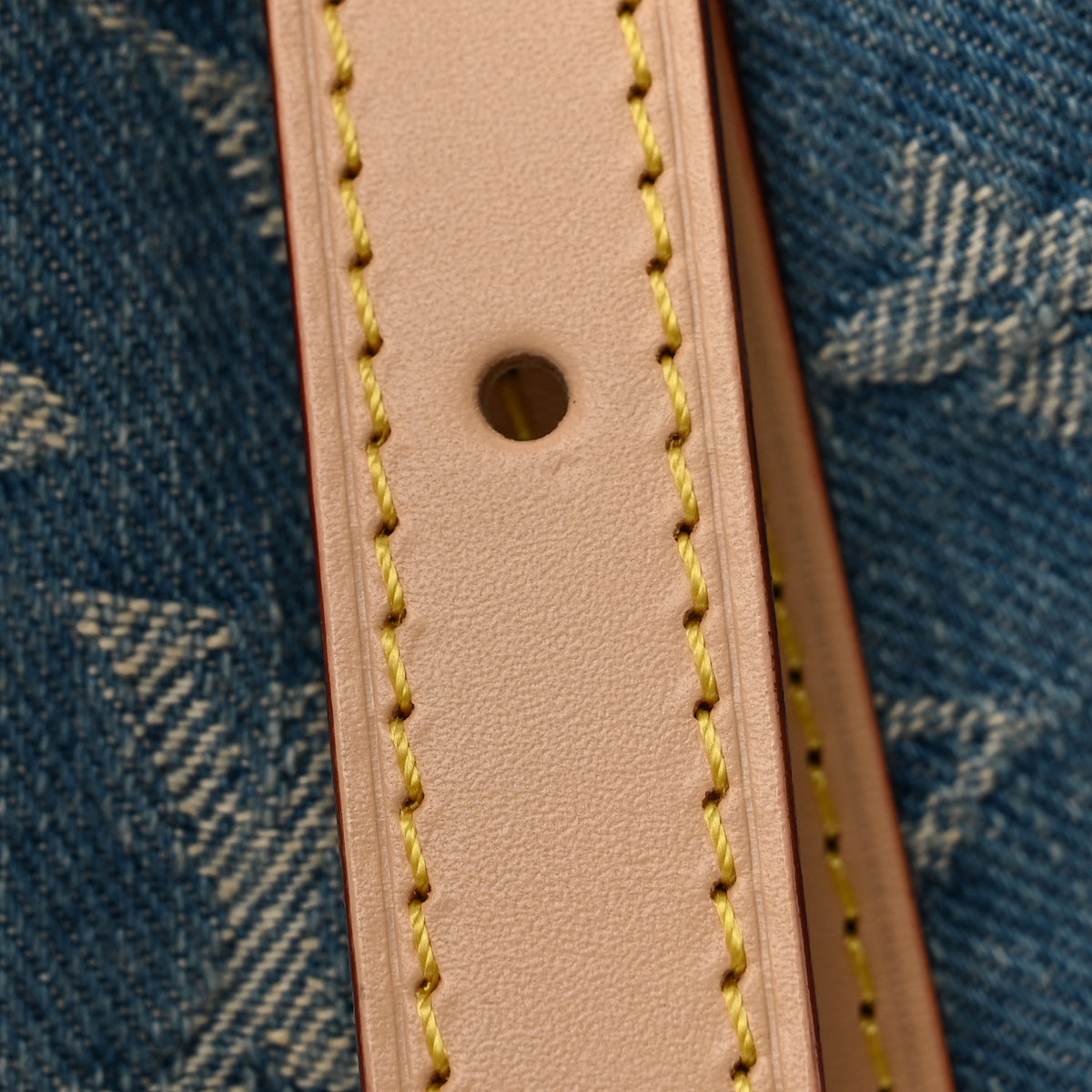 Monogram Denim CarryAll MM Blue