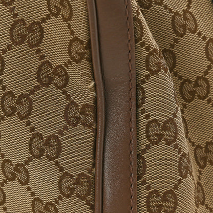 Gucci Monogram Vintage Web Medium Boston Purple Brown 11 of 13