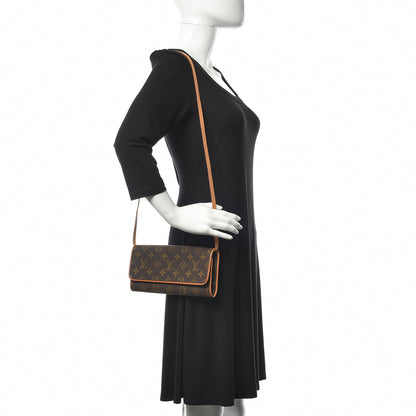 Louis Vuitton Monogram Pochette Twin GM 2 of 9
