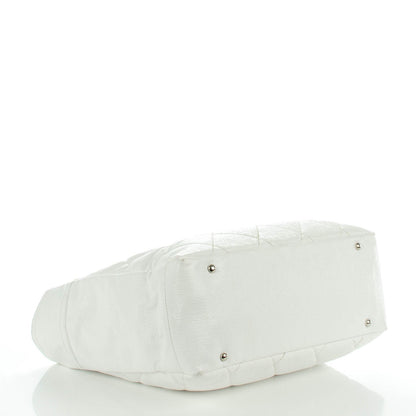 Chanel Coated Canvas Large Paris Biarritz Tote White 4 of 9