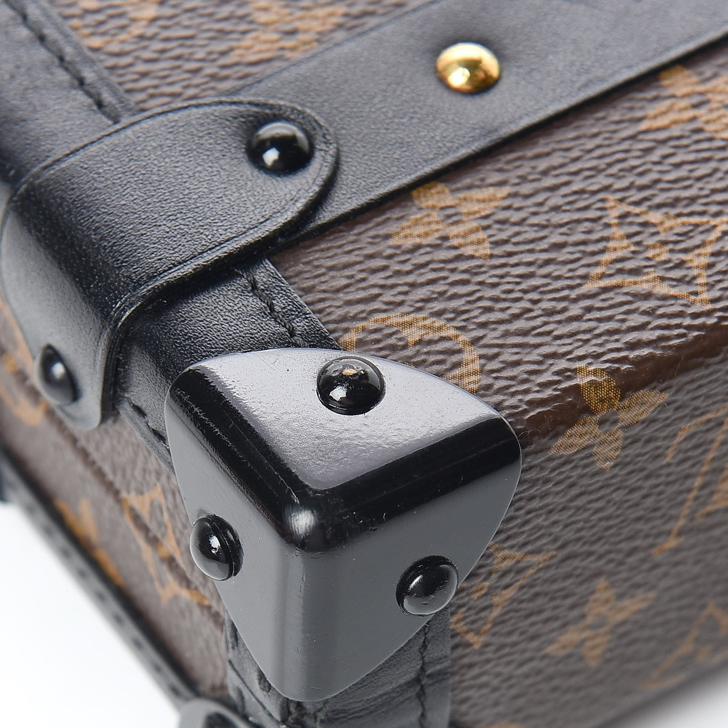 Louis Vuitton Monogram Petite Malle Black 17 of 19