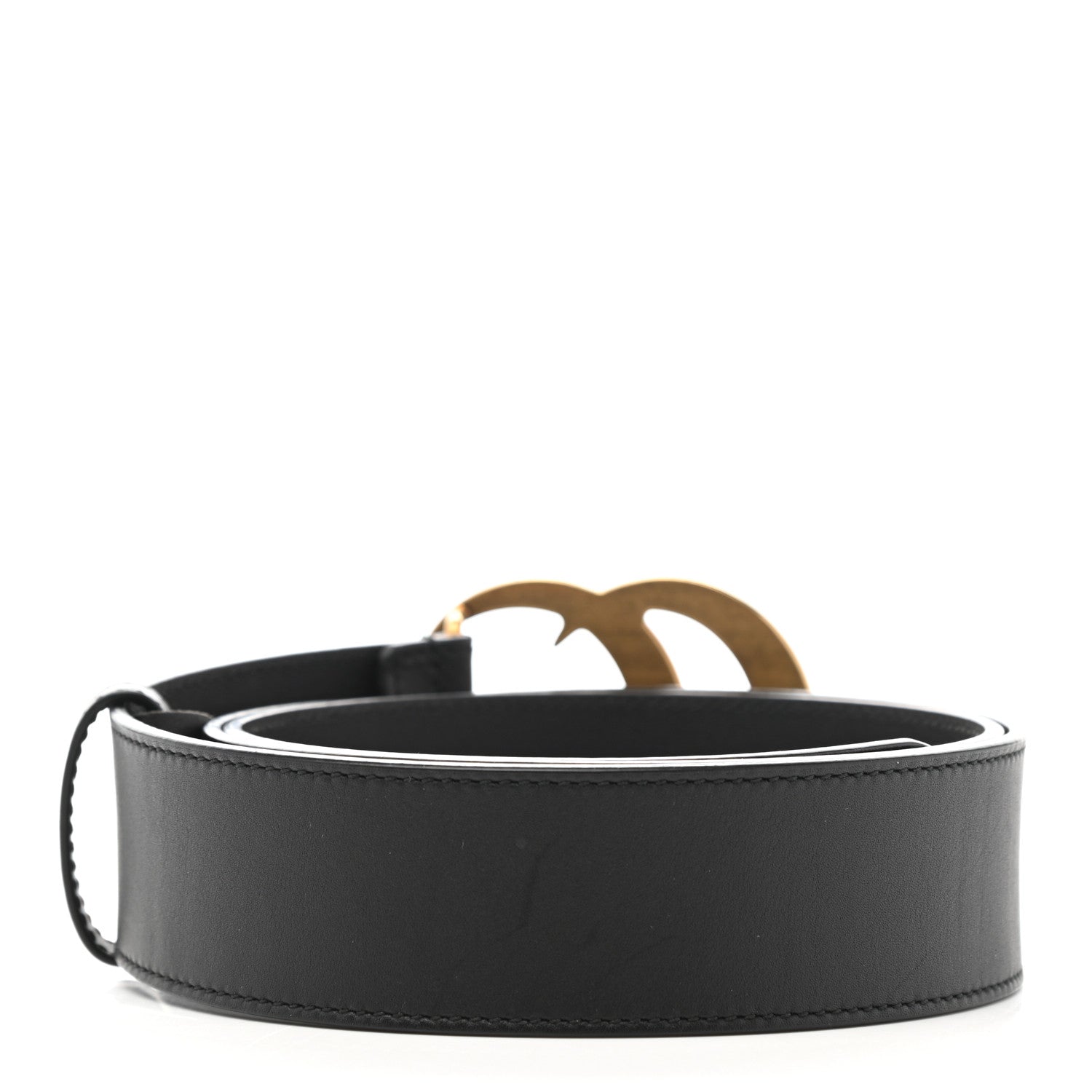 Gucci Calfskin Double G 40mm Belt 90 36 Black 2 of 9