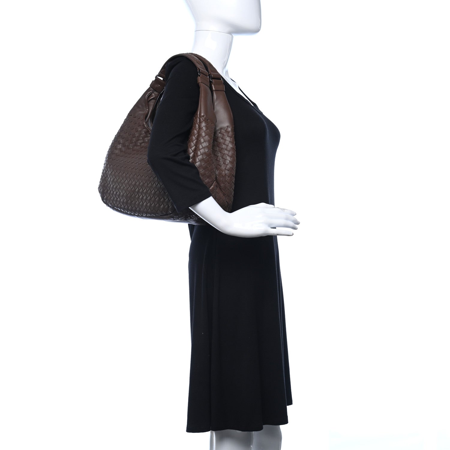 Bottega Veneta Nappa Intrecciato Medium Brown 2 of 8