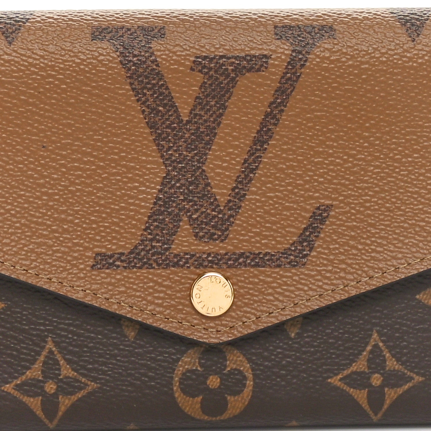 Louis Vuitton Reverse Monogram Giant Sarah Wallet 7 of 9