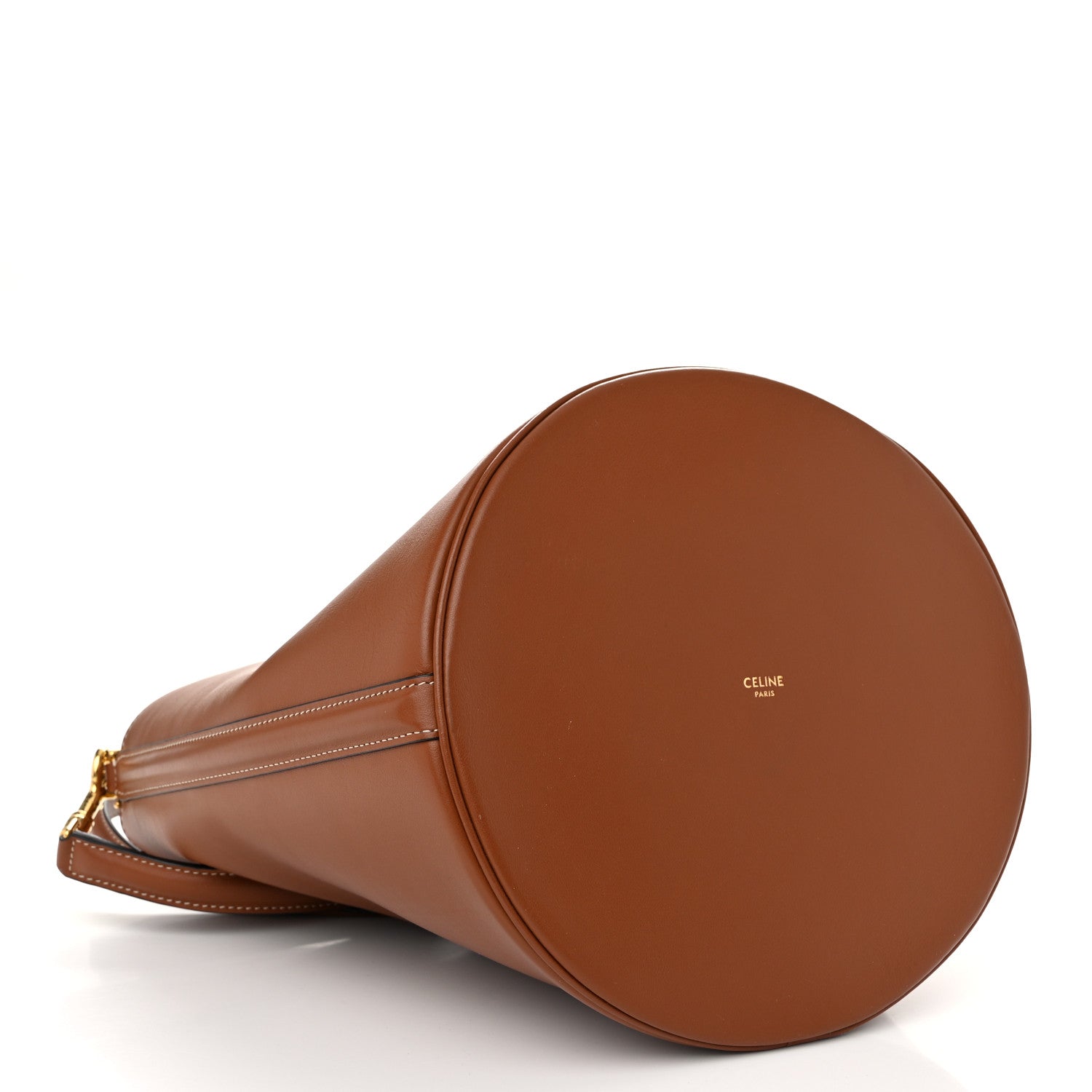 Celine Smooth Calfskin Bucket 16 Bag Tan 5 of 11