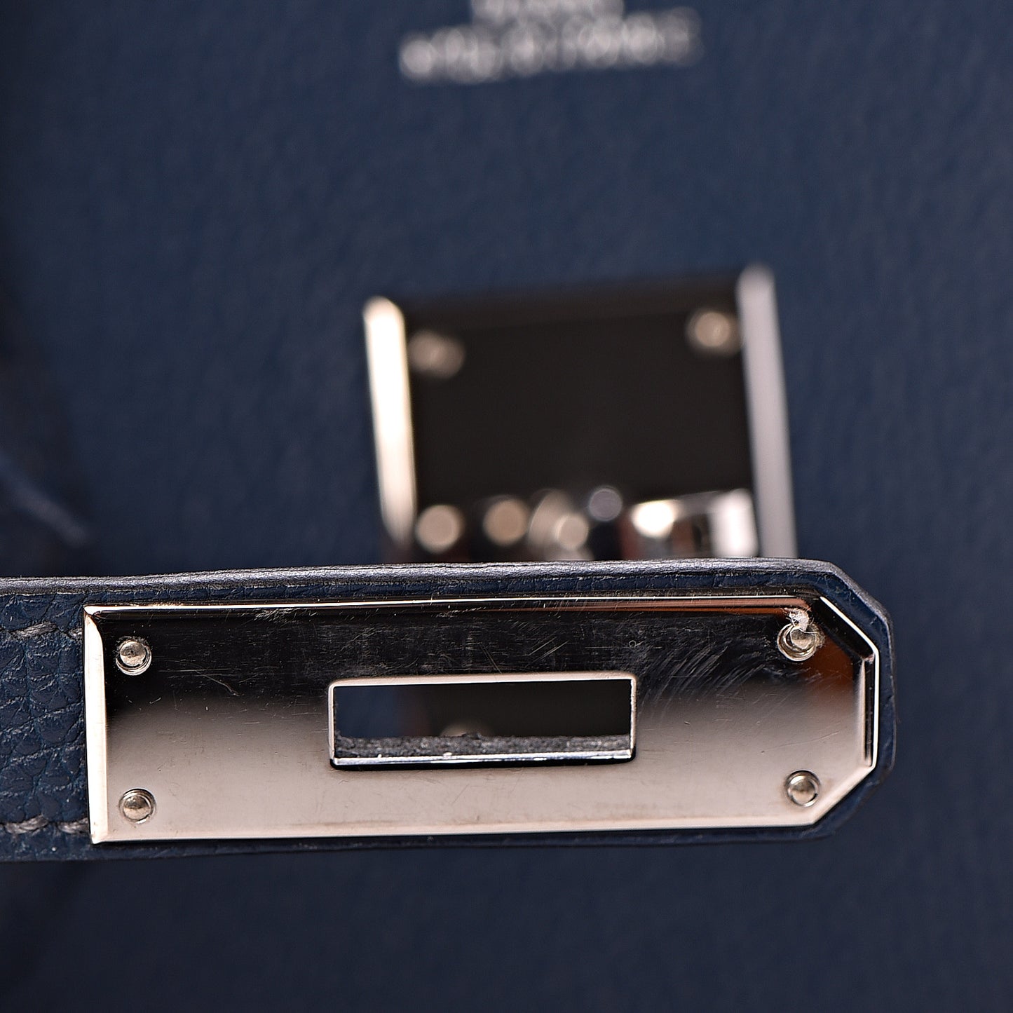 Togo Birkin 35 Bleu De Prusse