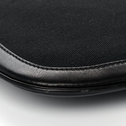 Gucci Canvas Calfskin Jackie O Hobo Black 9 of 10