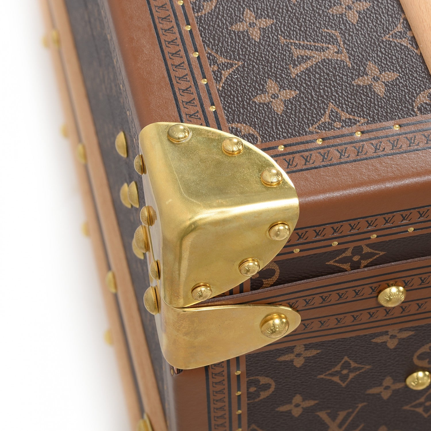 Louis Vuitton Monogram Malle Courrier Lozine Trunk 110 23 of 25