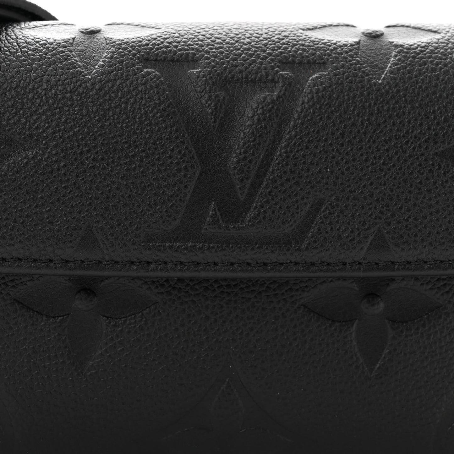 Empreinte Monogram Giant Ivy Wallet On Chain Black