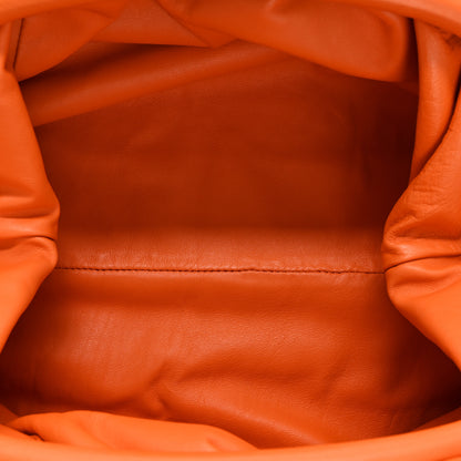 Bottega Veneta Smooth Butter Calf The Pouch Oversized Clutch Burnt Orange 5 of 13