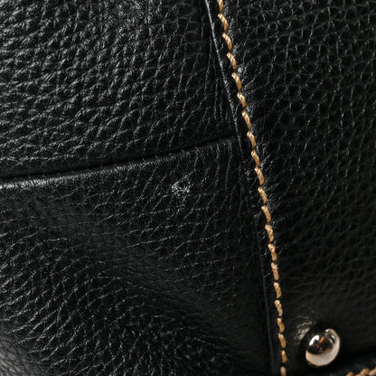 Chanel Calfskin Small Tassel Bowler Black 12 of 12