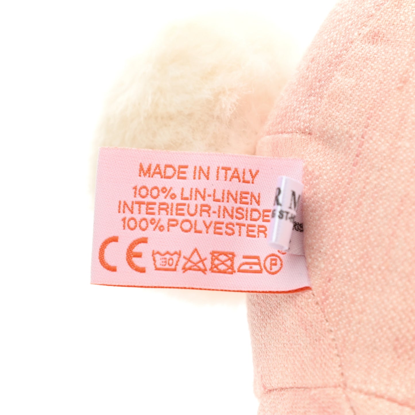 Linen Baby Hermy Plush Toy Rose Lilas