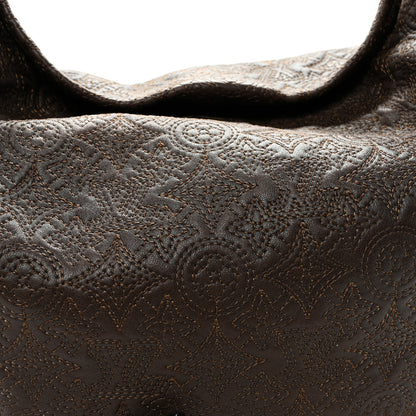 Louis Vuitton Monogram Lambskin Antheia Hobo PM Chocolat 8 of 10