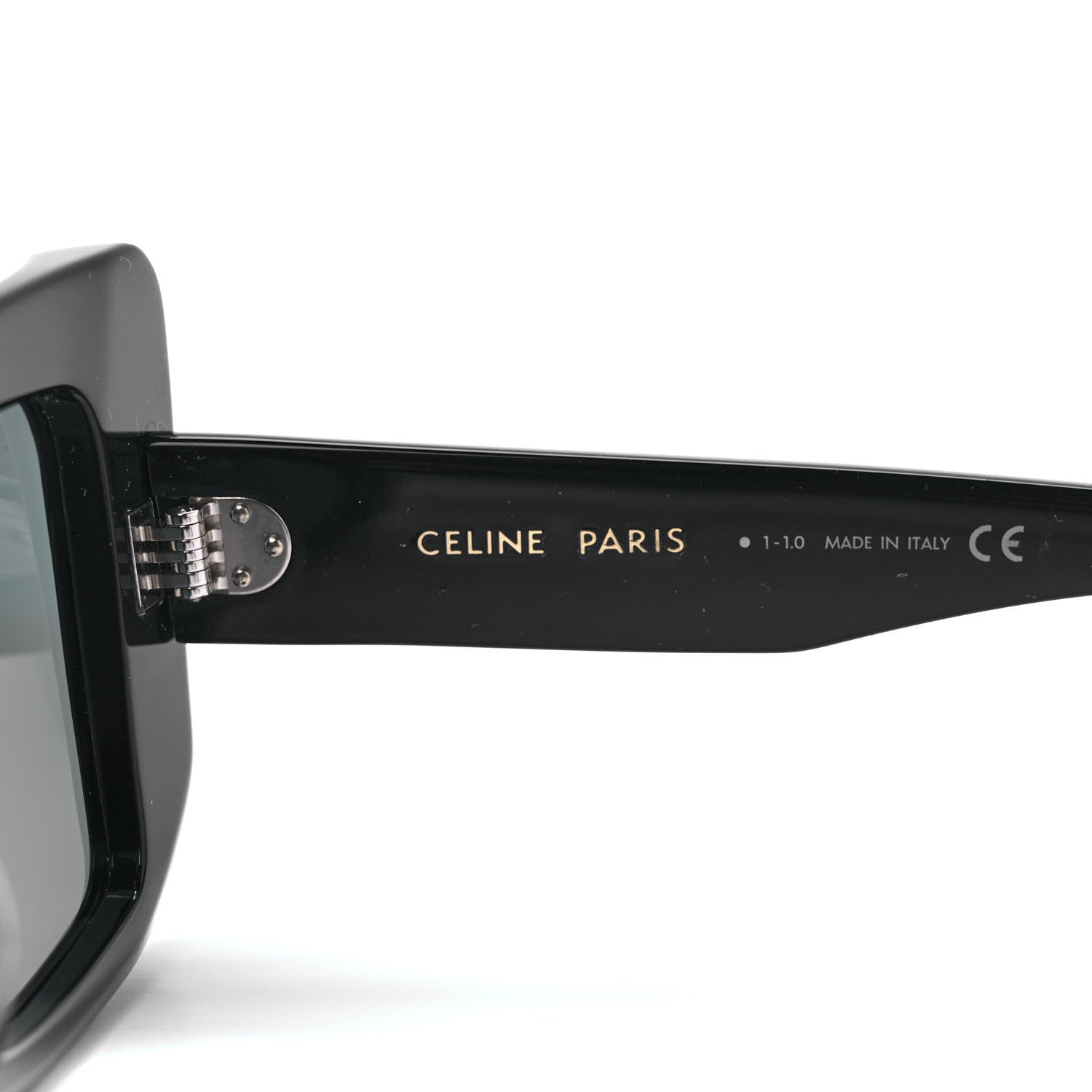 Celine Acetate Square Sunglasses CL40156U Black 5 of 6