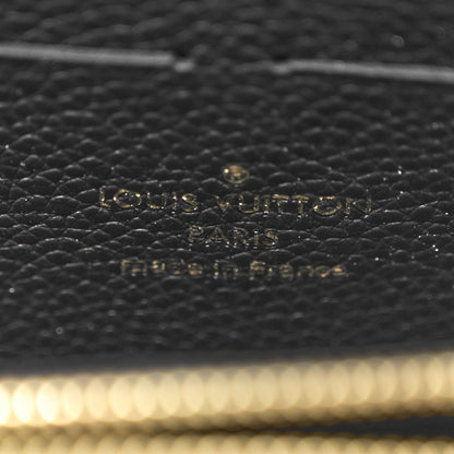 Louis Vuitton Empreinte Clemence Wallet Black 6 of 7