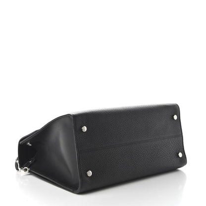 Christian Dior Grained Calfskin Large Diorever Flap Black 5 of 10