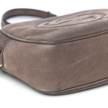Gucci Vitello Range Small Soho Disco Bag Grey Field 10 of 37