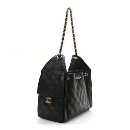 Chanel Caviar Quilted Small Chanel 25 Handbag Black 3 of 11