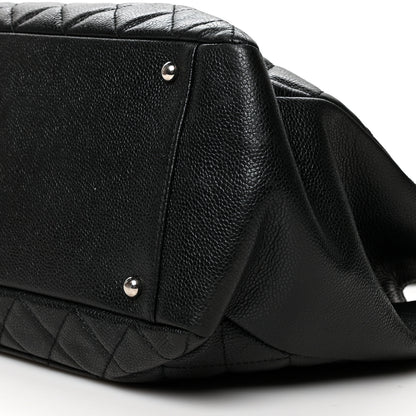 Chanel Caviar Quilted XL Grand Shopping Tote GST Black 12 of 12