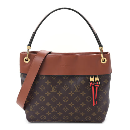 Louis Vuitton Monogram Tuileries Besace Caramel Rouge 1 of 9