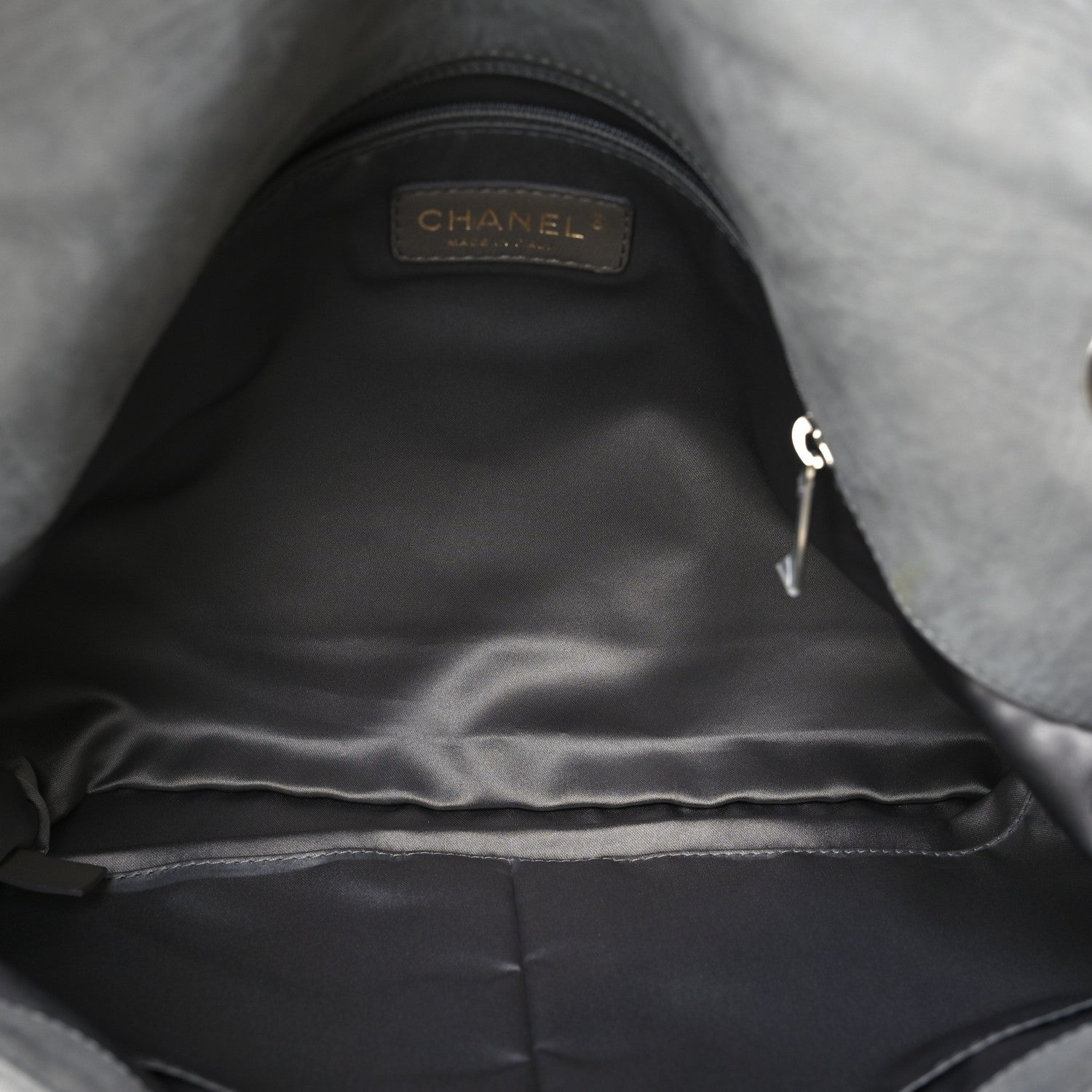 Chanel Iridescent Calfskin Vertical Quilted Mademoiselle Lock