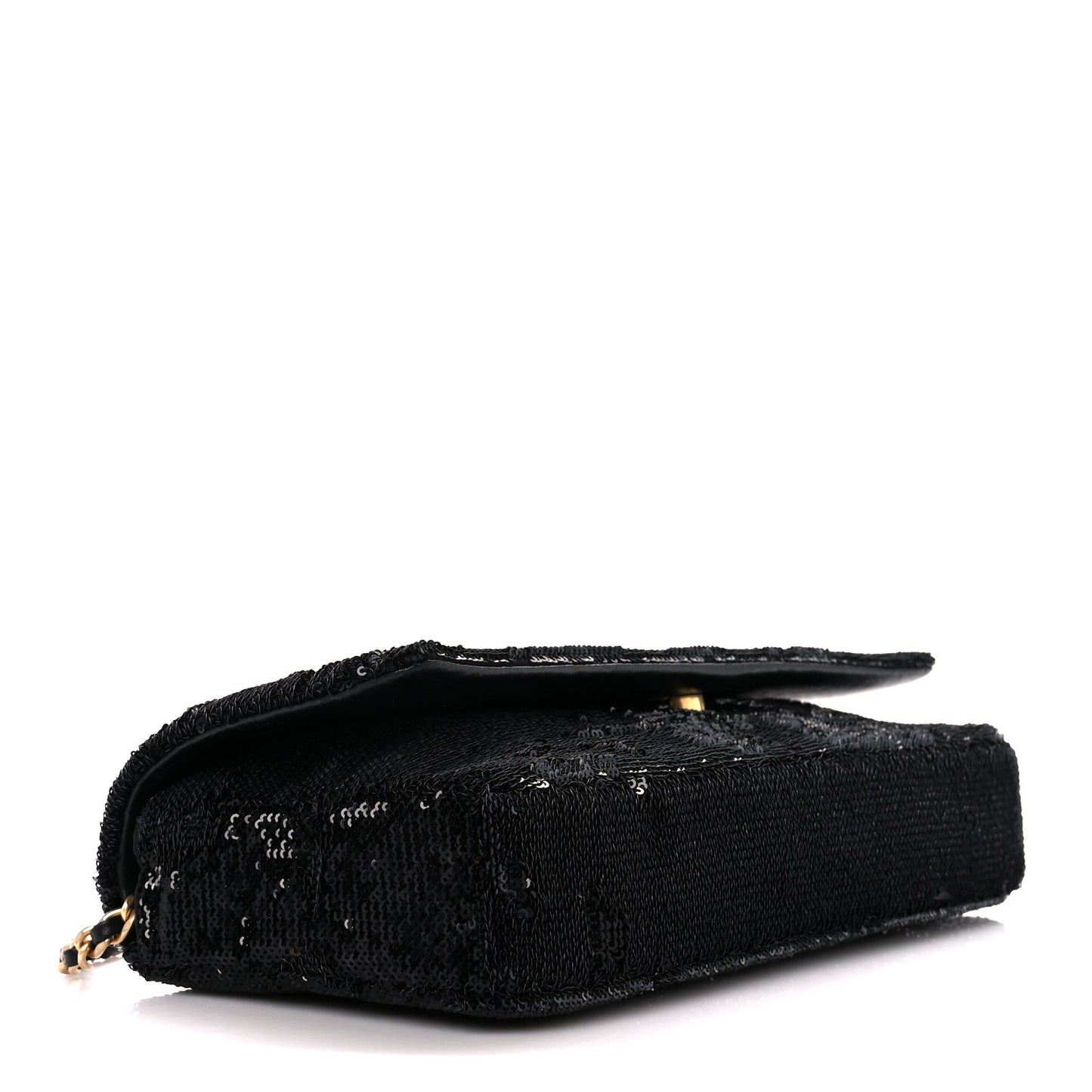 Sequin Paris Cosmopolite Dare To Disturb Flap Black Gold